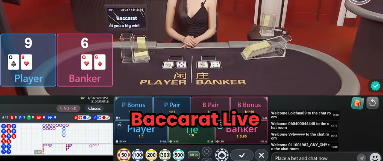 Baccarat Live : ক্যাসিনোকে হারানোর শিল্প এবং টেবিল নিয়ন্ত্রণের গোপন কৌশল - Je777 2 InterFace baccarat Live