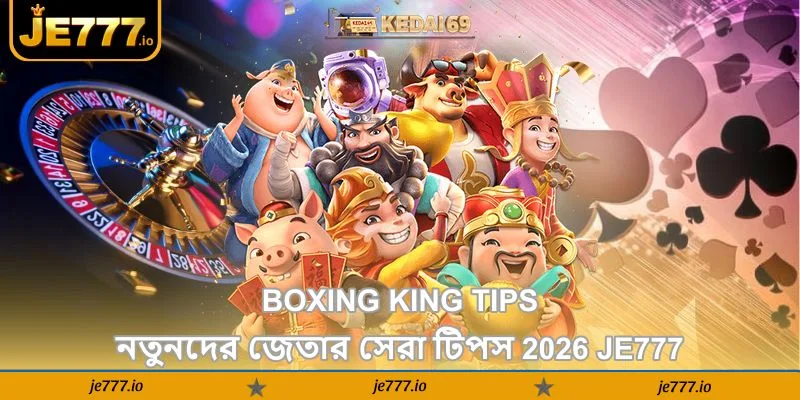 Boxing King Tips – নতুনদের জেতার সেরা টিপস 2026 - JE777 1 Boxing King Tips – নতুনদের জেতার সেরা টিপস 2026 - JE777