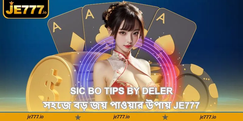 Sic Bo Tips by Deler – সহজে বড় জয় পাওয়ার উপায় - JE777 1 Sic Bo Tips by Deler – সহজে বড় জয় পাওয়ার উপায় - JE777